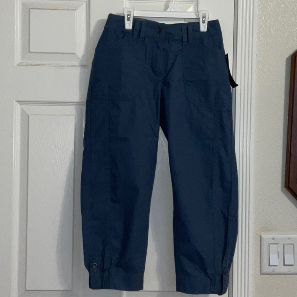 Tommy Hilfiger Blue Cropped Pants